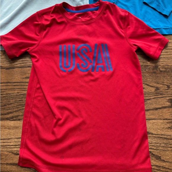 Boys 6/7 Athletic Wear Bundle—Nike Dri-Fit, All In Motion Tops & Hoodie - Picture 2 of 9